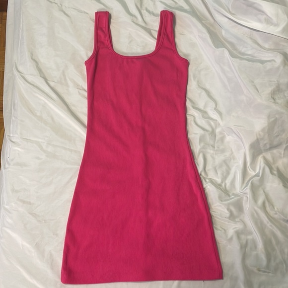 Mini pink buttoned down summer dress😍 - Picture 2 of 2